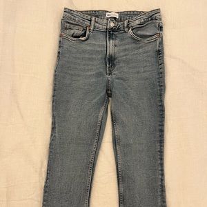 Zara High Waisted Skinny Jeans